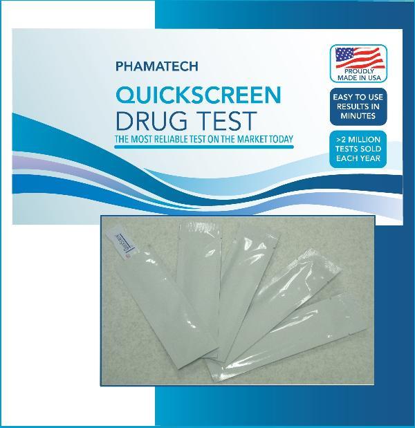 1 Panel QuickScreen Dipcard - 9057T - Opiates/Heroin - OPI-2000-Countrywide Testing